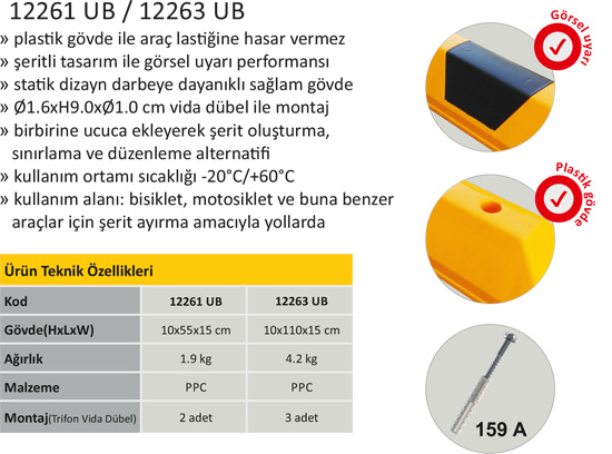 Yol Bölme Butonları